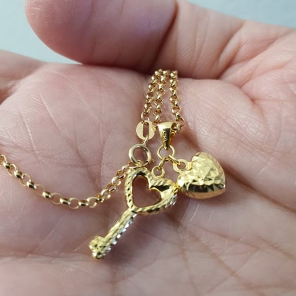 Gold necklace - Picture 2 of 12